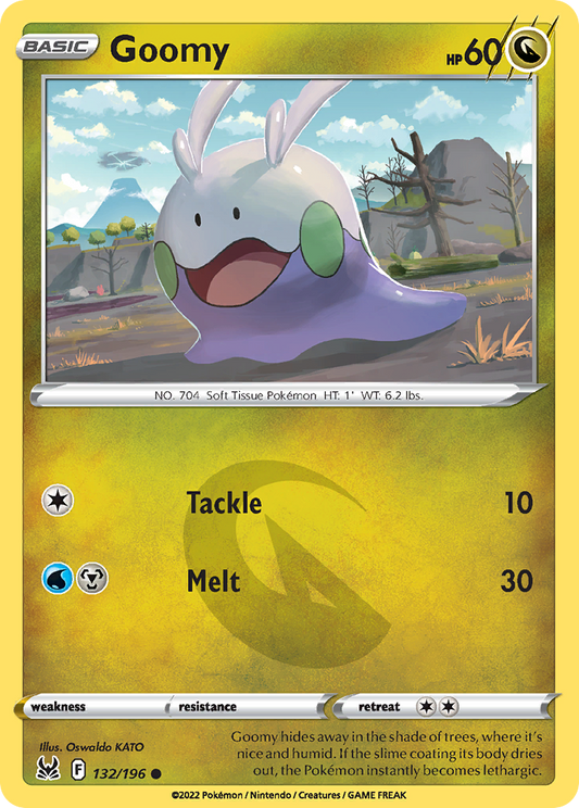 Goomy 132/196 Common Reverse Holo Lost Origin NM/LP
