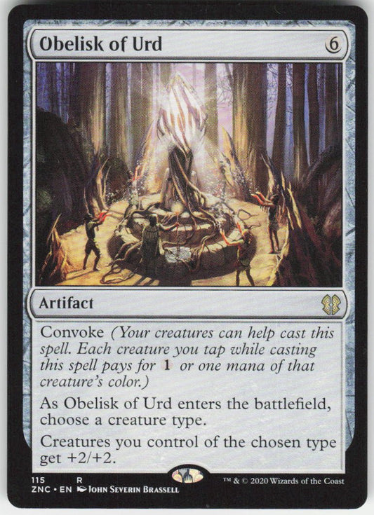 Obelisk of Urd R Commander: Zendikar Rising 115 NM