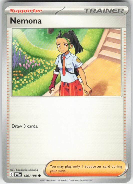 Nemona Common SV01: Scarlet & Violet Base Set 180/198 NM