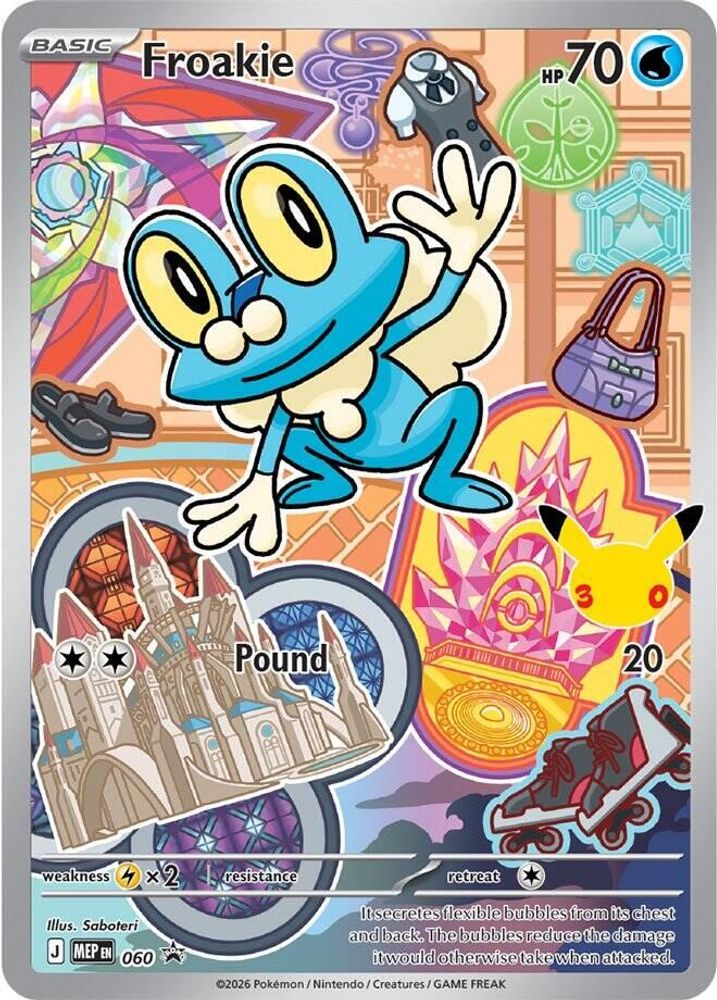 Froakie 060 Promo First Partner Collection 2026 NM/M