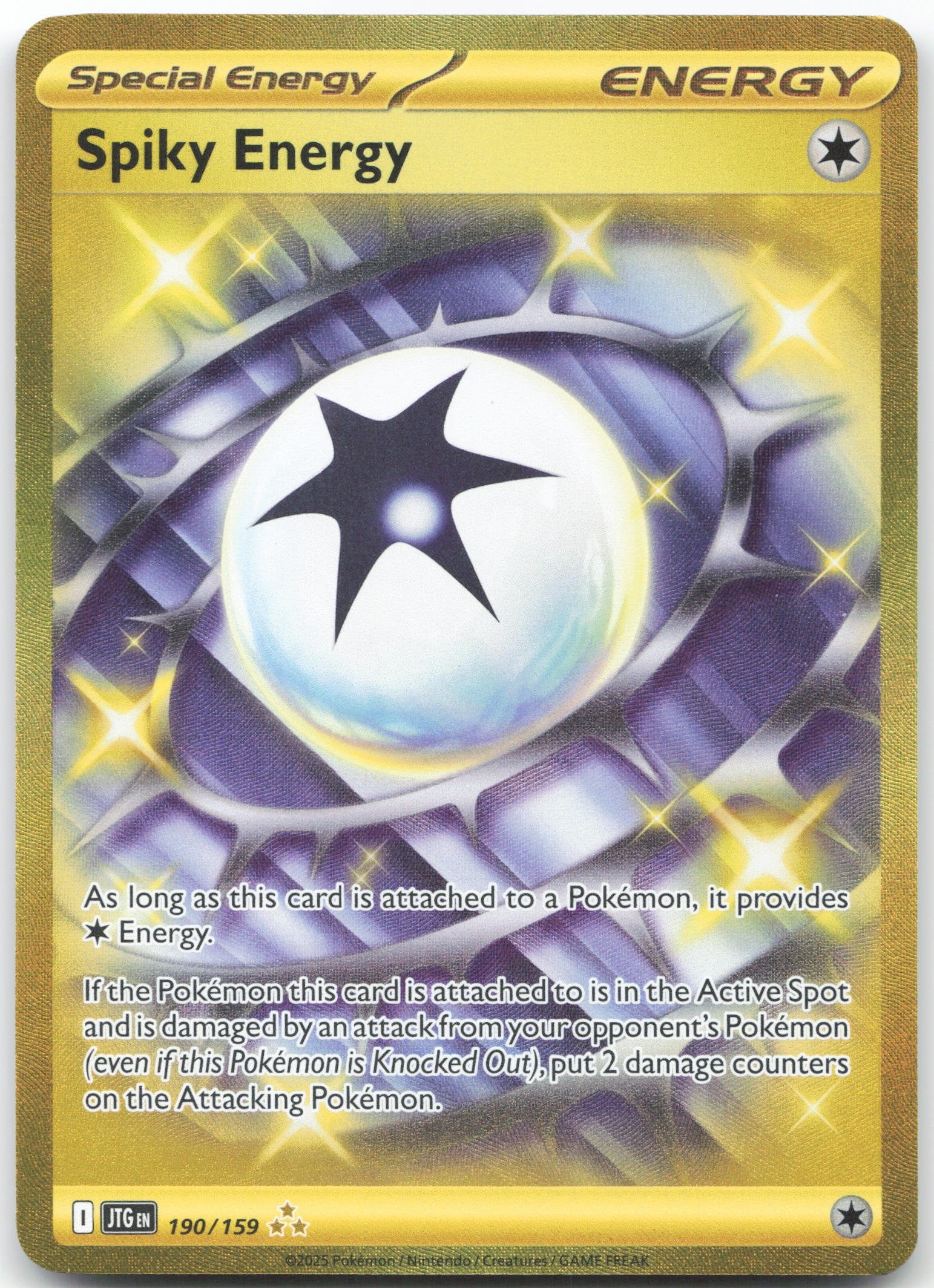 Spiky Energy - Hyper Rare SV09: Journey Together 190/159 NM