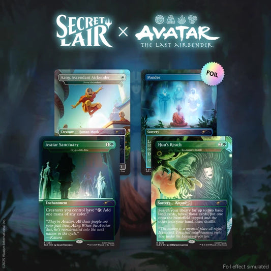 Magic: The Gathering | Secret Lair x Avatar: The Last Airbender | A Lot to Learn Foil Edition