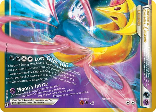 Darkrai & Cresselia Legend (Bottom) 100/102 ME: 30th Celebration Classic Collection Holo NM/M