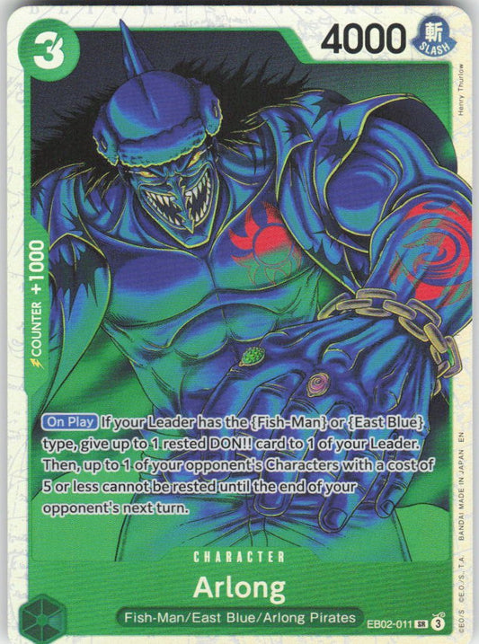 Arlong SR Extra Booster: Anime 25th Collection EB02-011 NM