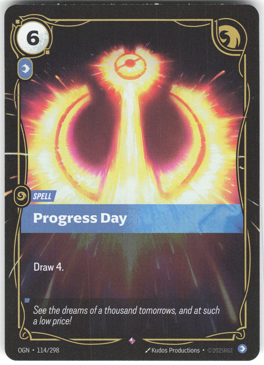 Progress Day Rare Origins 114/298 NM