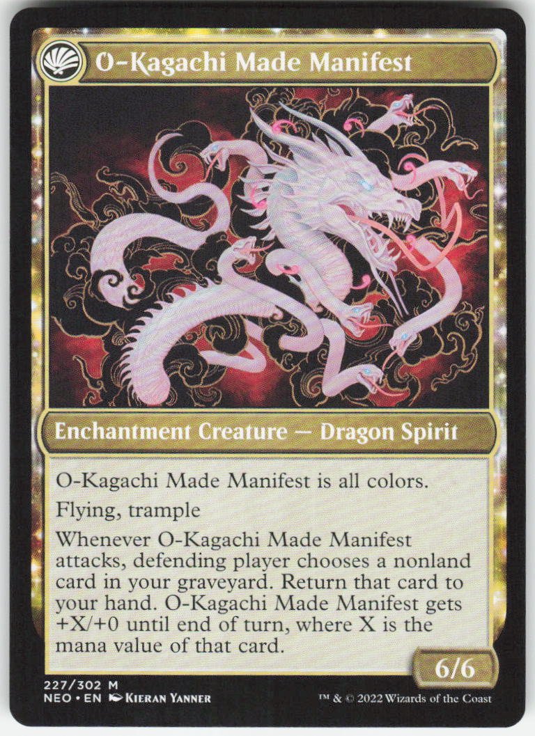 The Kami War M Kamigawa: Neon Dynasty 227 NM (Back)