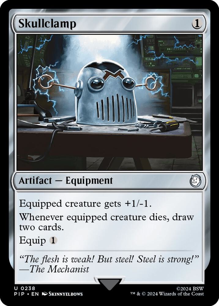 Skullclamp 238 Uncommon Universes Beyond: Fallout NM/M
