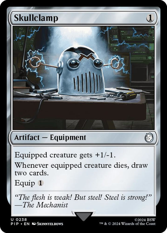 Skullclamp 238 Uncommon Universes Beyond: Fallout NM/M