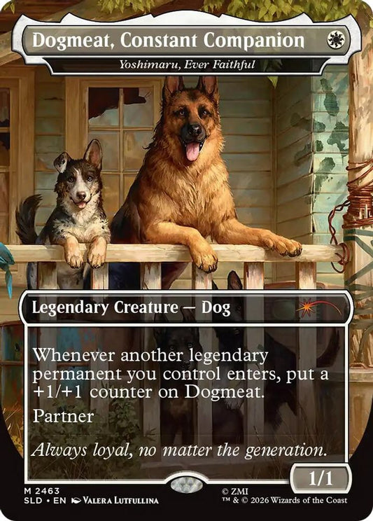 Dogmeat, Constant Companion - Yoshimaru, Ever Faithful 2463 Foil Secret Lair Drop Series NM/M