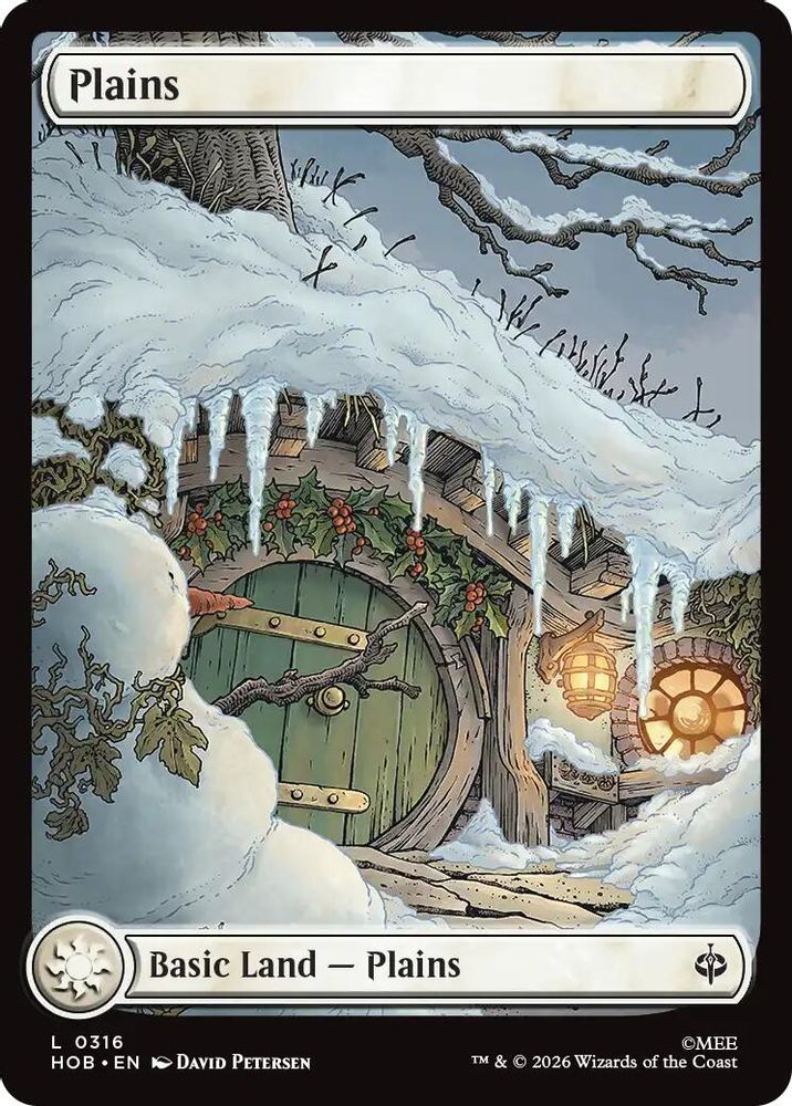Plains (0316) 316 Land Foil The Hobbit NM/M