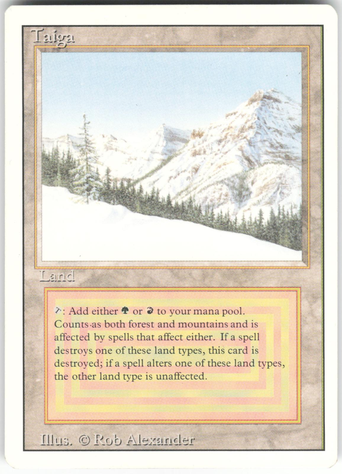Taiga Rare Revised Edition LP