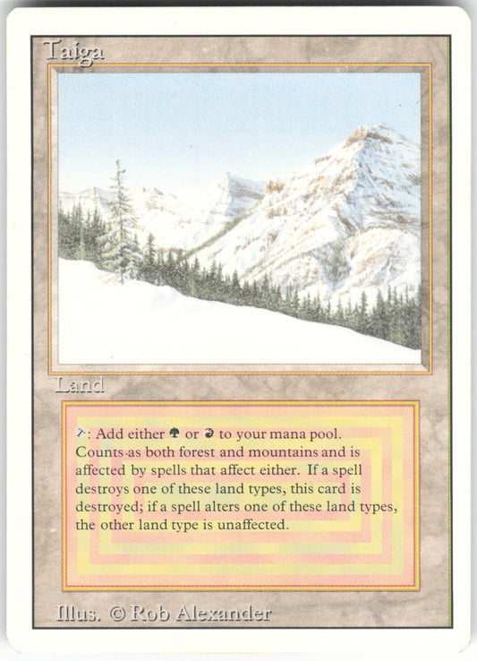 Taiga Rare Revised Edition LP