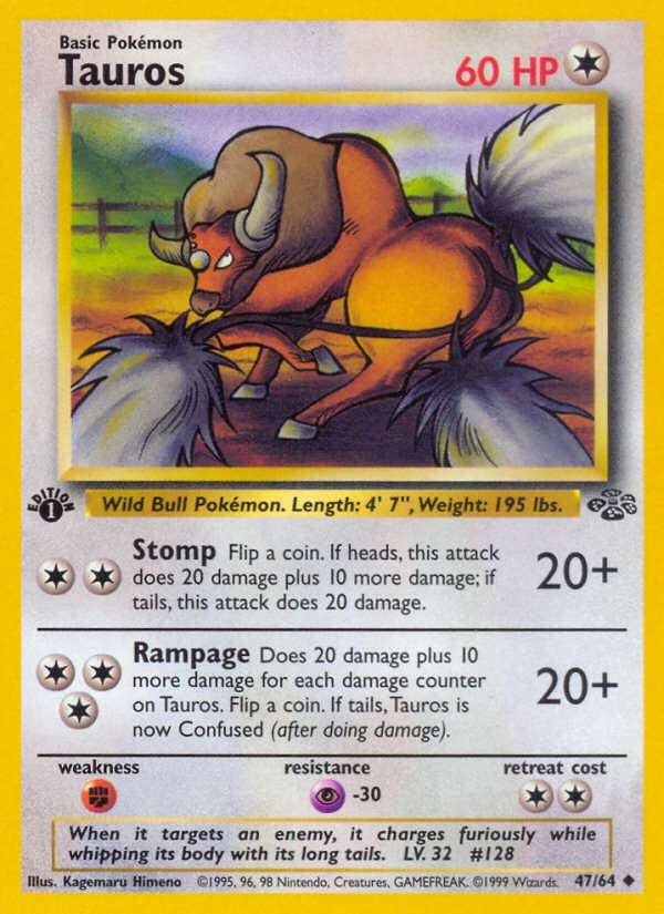 Tauros 47/64 Uncommon Jungle Unlimited NM/M