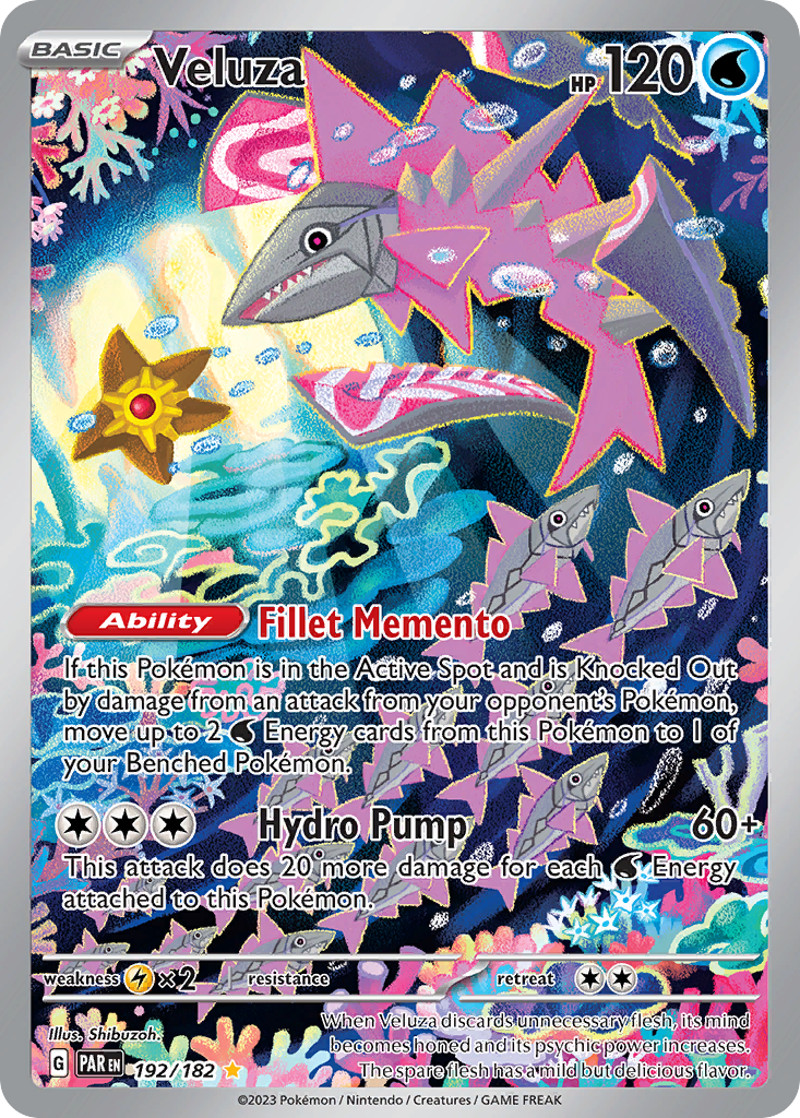 Veluza 192/182 Illustration Rare Paradox Rift NM/M