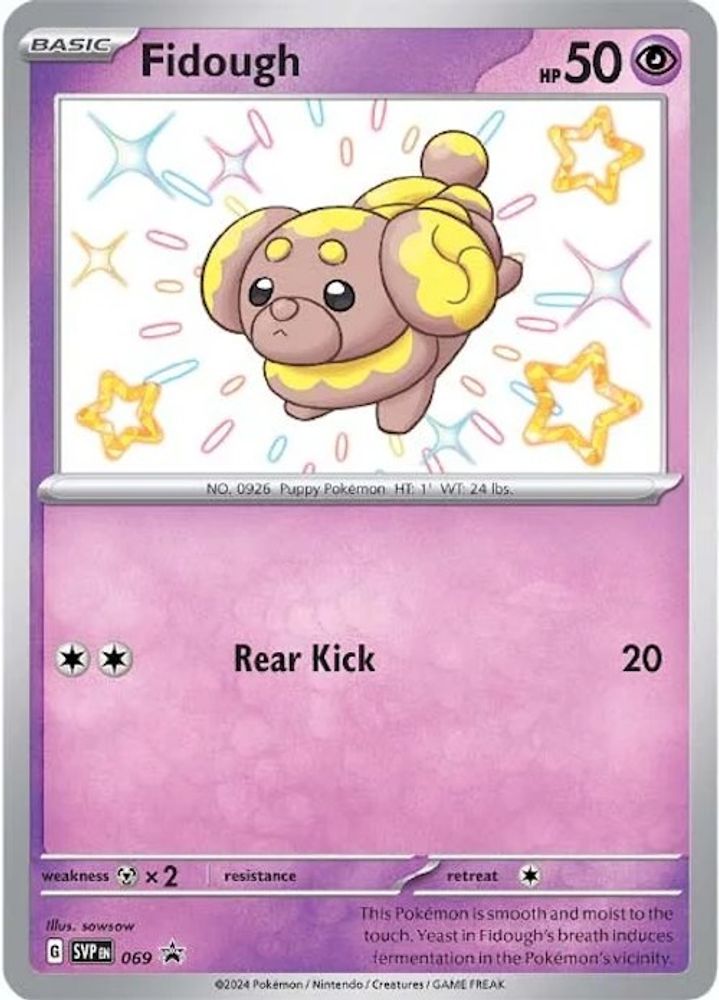 Fidough 069 Promo Scarlet & Violet Promo Holo NM/M