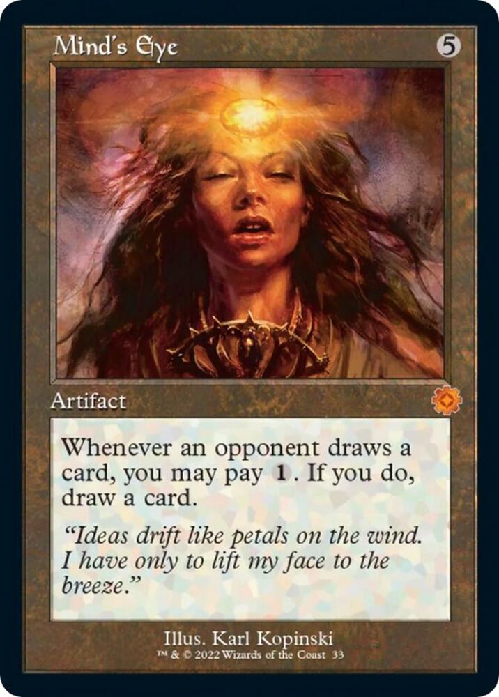 Mind's Eye 33 Mythic The Brothers' War: Retro Frame Artifacts NM/M