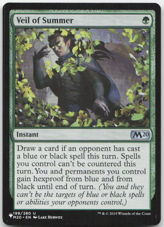 Veil of Summer U The List Reprints 198/280 NM