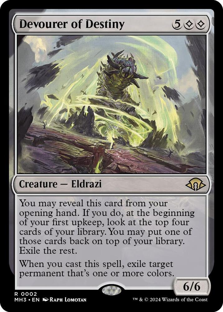 Devourer of Destiny 2 Foil Rare Modern Horizons 3 NM/M