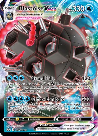 Blastoise VMAX SWSH103 Promo Sword & Shield Promo Holo NM/M
