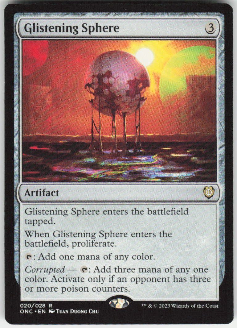 Glistening Sphere R Commander: Phyrexia: All Will Be One 20 NM