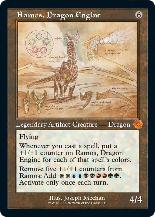 Ramos, Dragon Engine (Schematic) 110 The Brothers' War: Retro Frame Artifacts NM/M