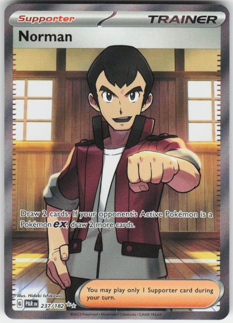 Norman - Ultra Rare SV04: Paradox Rift 237/182 NM