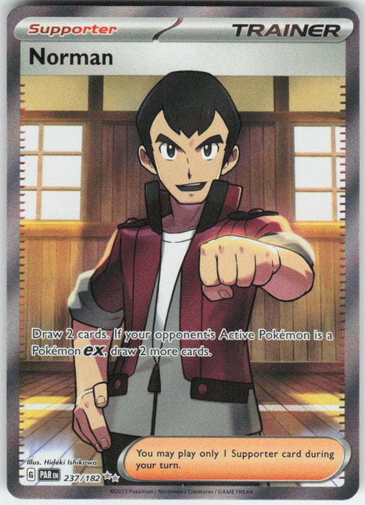 Norman - Ultra Rare SV04: Paradox Rift 237/182 NM