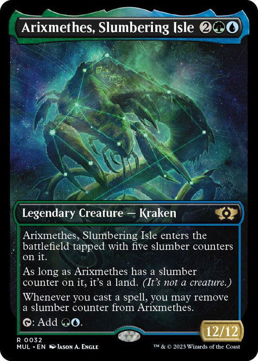 Arixmethes, Slumbering Isle 32 March of the Machine: Multiverse Legends NM/M