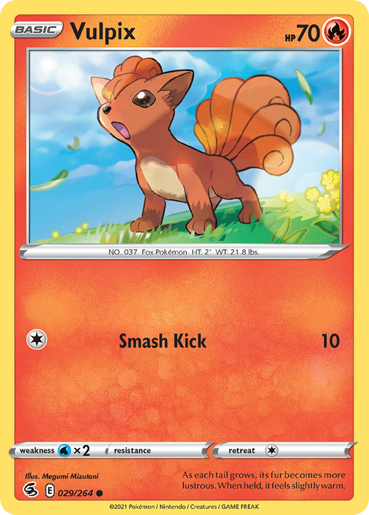 Vulpix 029/264 Common Fusion Strike NM/M
