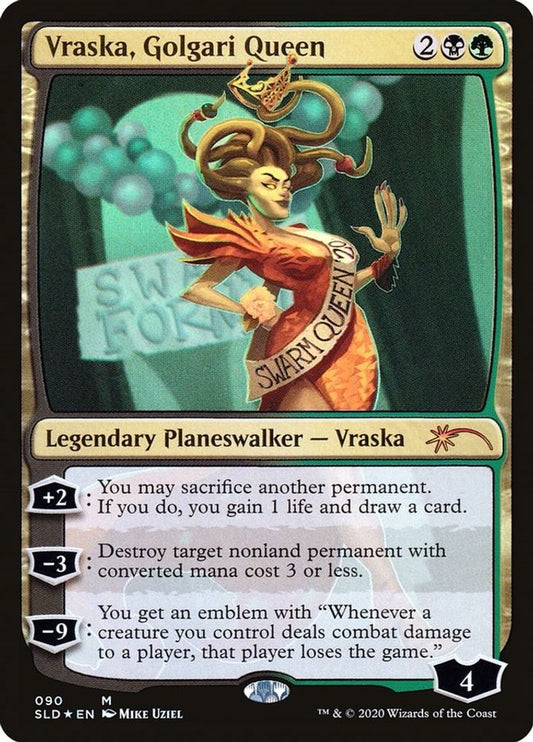 Vraska, Golgari Queen (090) 90 Mythic Foil Secret Lair Drop Series Holo NM/M