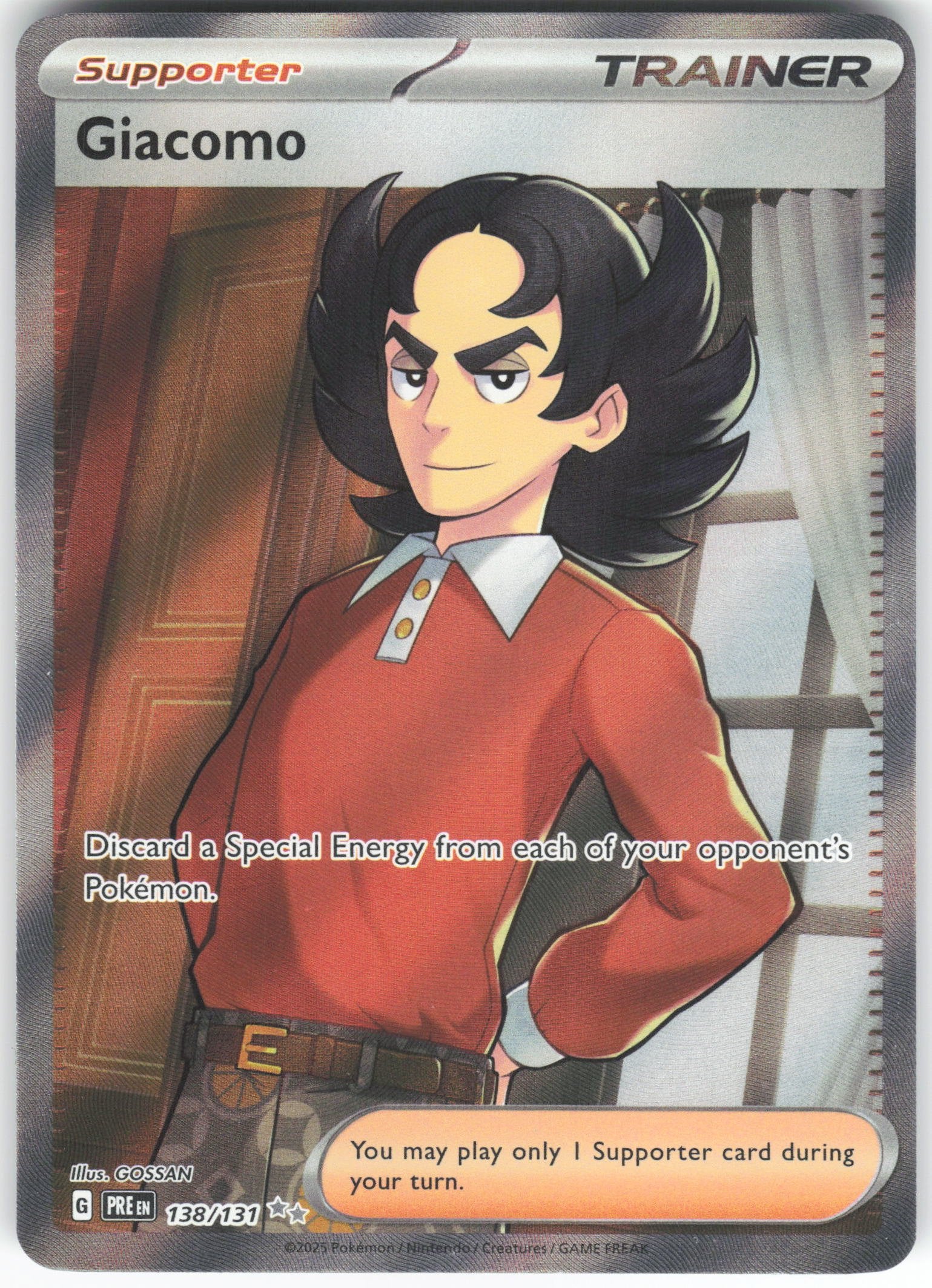 Giacomo Ultra Rare SV: Prismatic Evolutions 138/131 NM