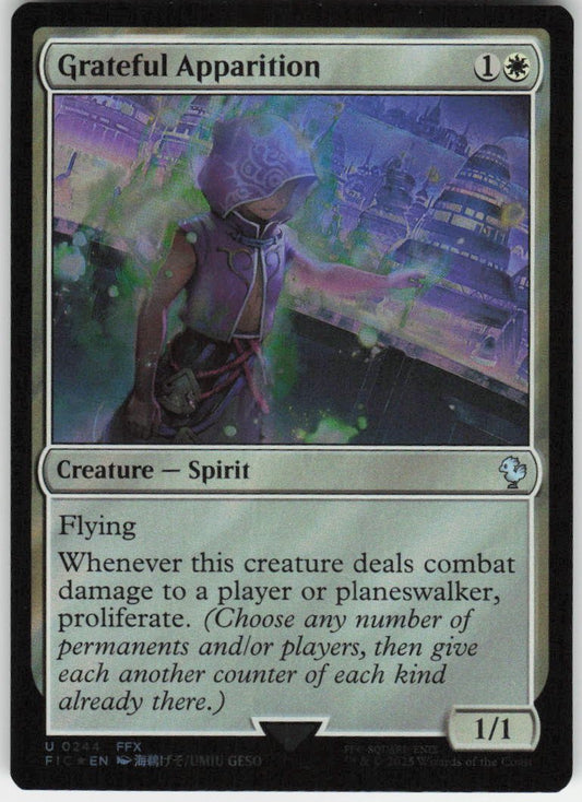 Grateful Apparition (Surge Foil) U Commander: FINAL FANTASY 244 NM
