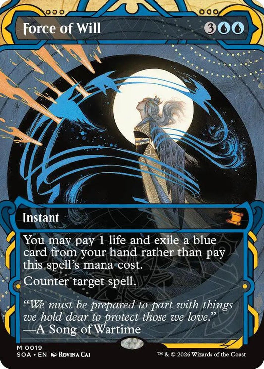 Force of Will 19 Mythic Secrets of Strixhaven: Mystical Archive NM/M