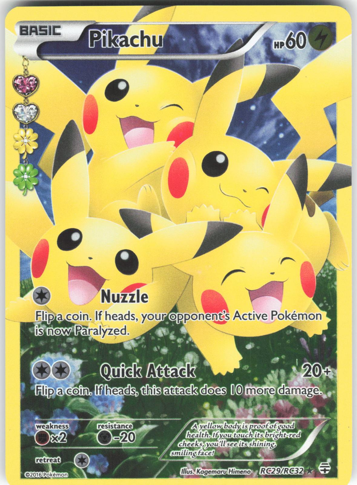 Pikachu RC29/RC32 Ultra Rare Generations NM/LP