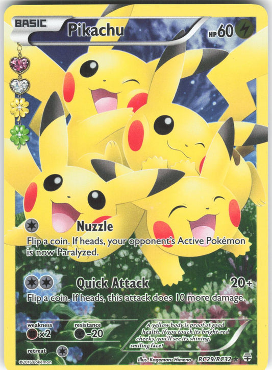 Pikachu RC29/RC32 Ultra Rare Generations NM/LP