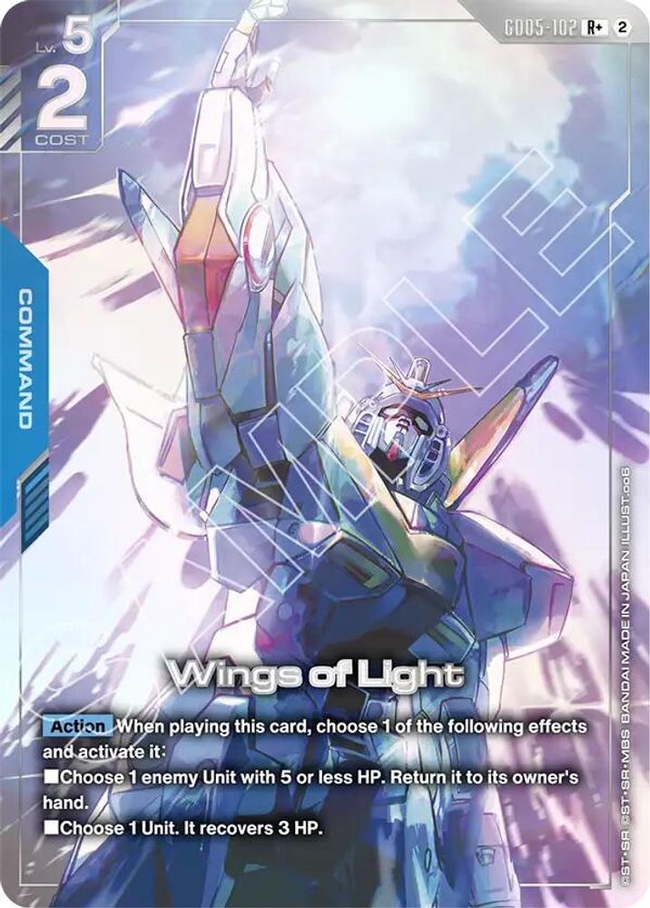 Wings of Light (R+) GD05-102 R+ Freedom Ascension NM/M