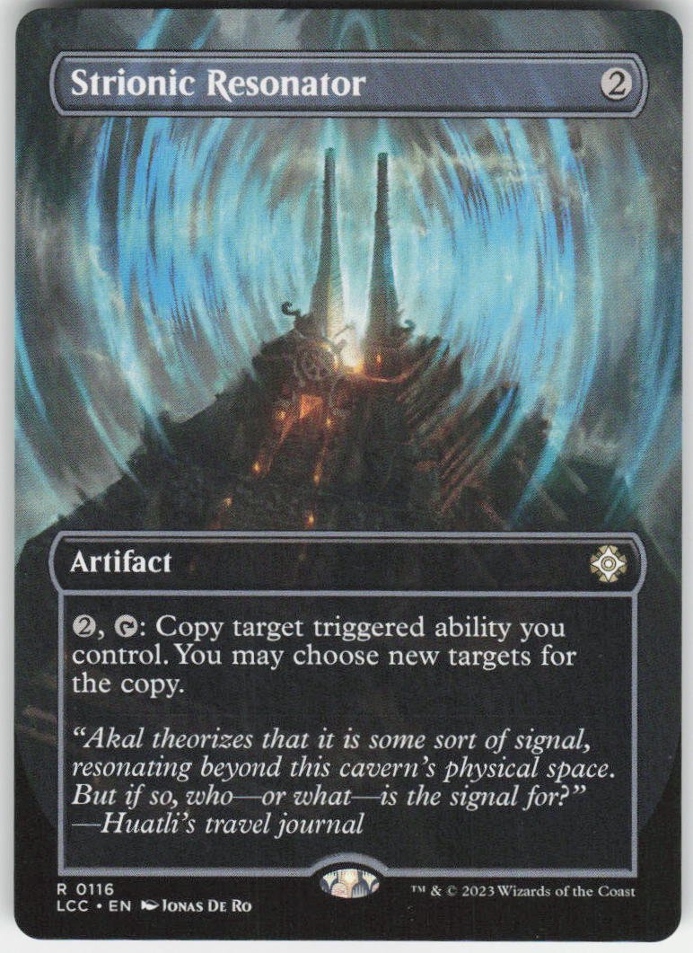 Strionic Resonator (Borderless) R Commander: The Lost Caverns of Ixalan 116 NM