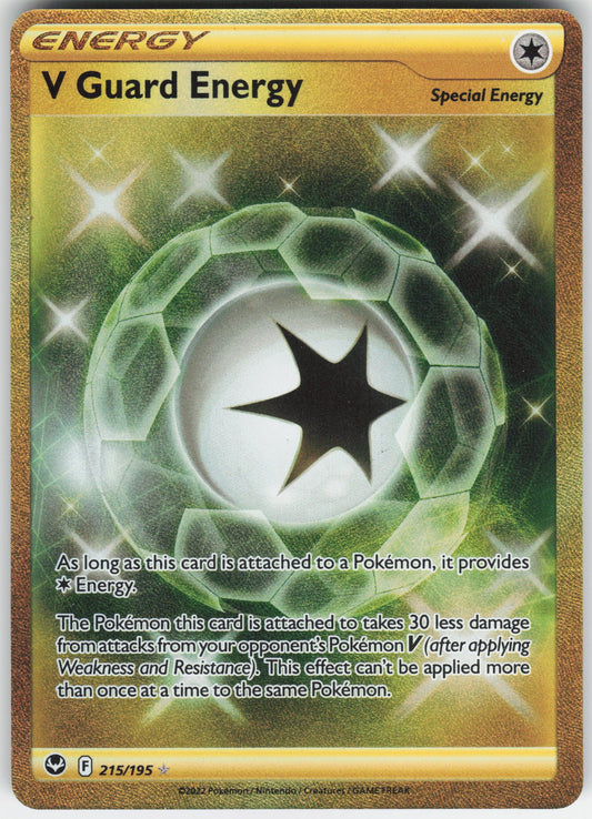 V Guard Energy (Secret) Secret Rare SWSH12: Silver Tempest 215/195 NM