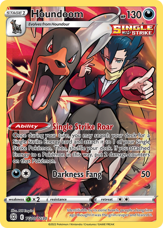Houndoom TG10/TG30 Brilliant Stars Trainer Gallery Holo NM/M