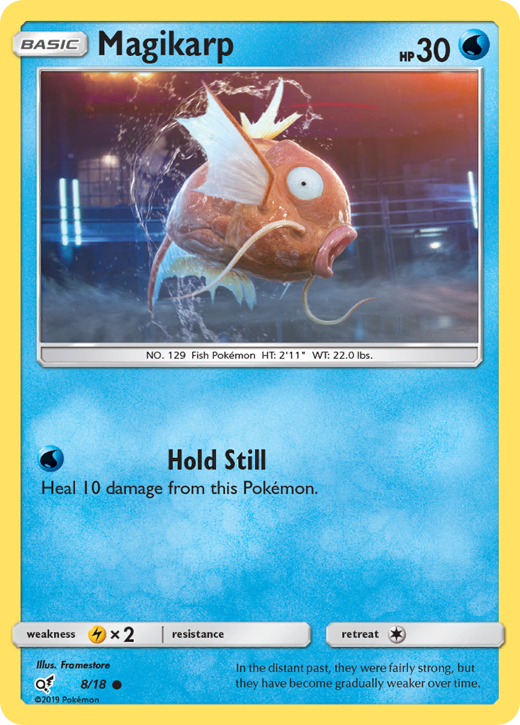 Magikarp 8/18 Common Detective Pikachu NM/M