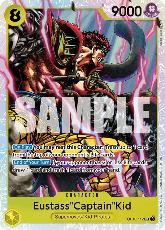 Eustass"Captain"Kid (112) OP10-112 Super Rare Royal Blood NM/M