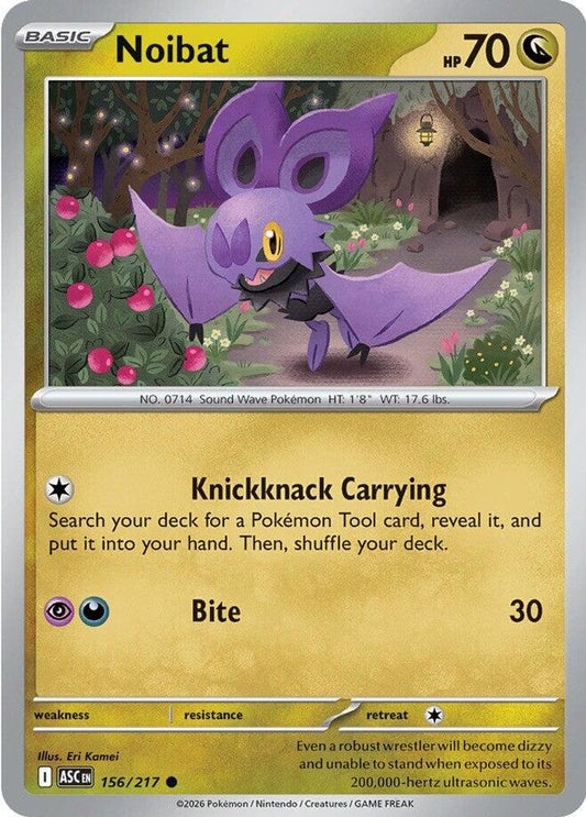 Noibat 156/217 Common Ascended Heroes NM/M
