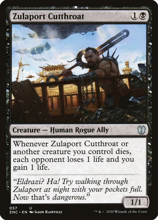 Zulaport Cutthroat 57 Uncommon Commander: Zendikar Rising NM/M