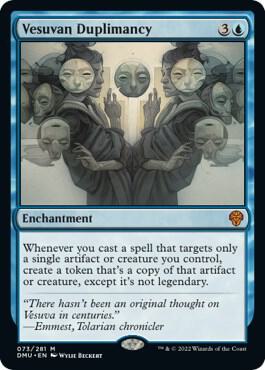 Vesuvan Duplimancy 73 Foil Mythic Dominaria United NM/M
