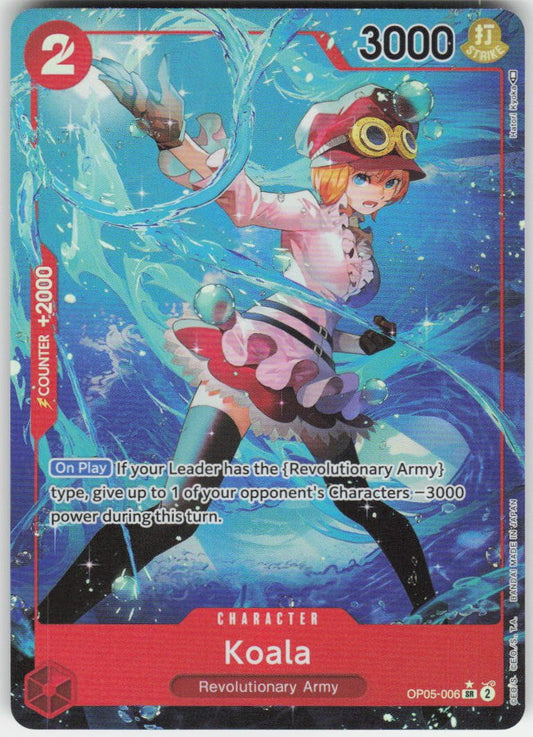 Koala (Alternate Art) SR Awakening of the New Era OP05-006 NM