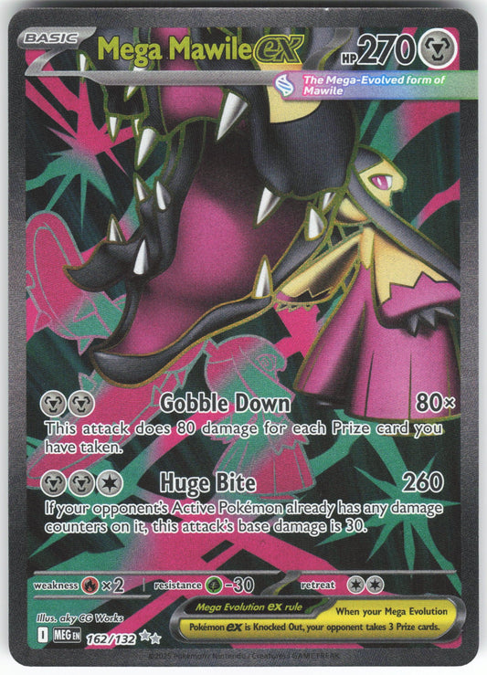 Mega Mawile ex - Ultra Rare ME01: Mega Evolution 162/132 NM