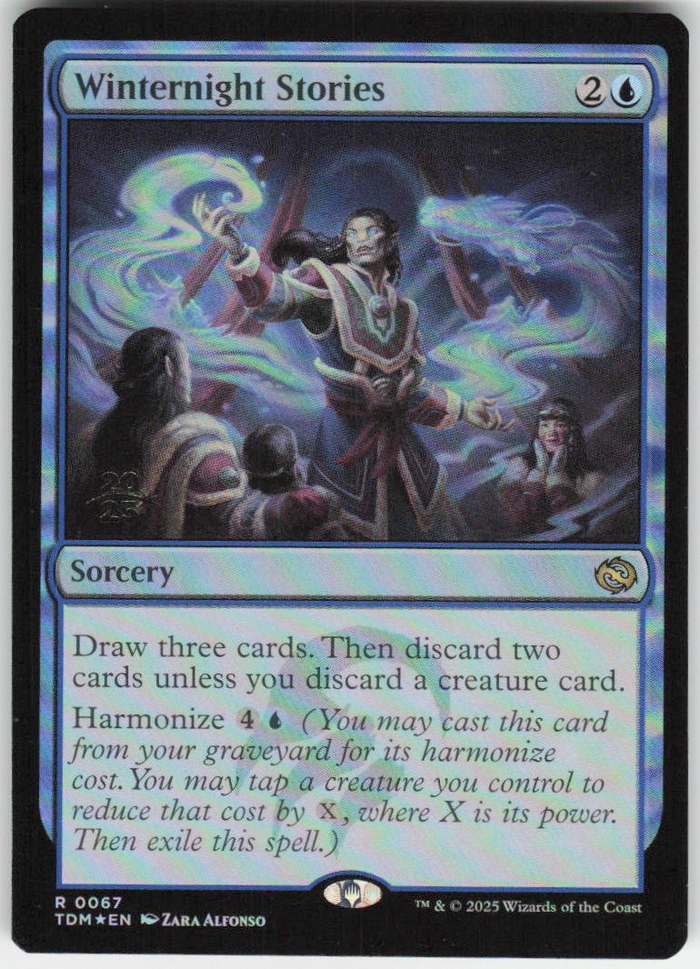 Winternight Stories (Foil) R Prerelease Cards 67 NM