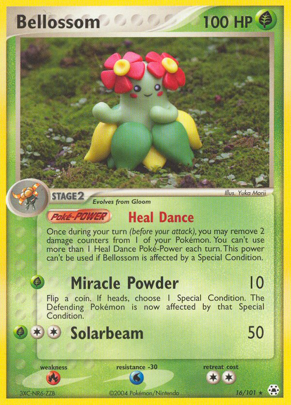 Bellossom 16/101 Rare Hidden Legends LP