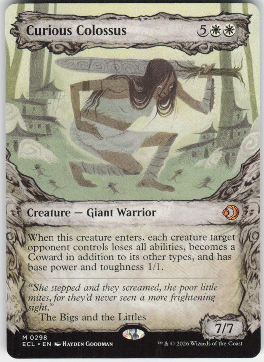 Curious Colossus (Showcase) M Lorwyn Eclipsed 298 NM