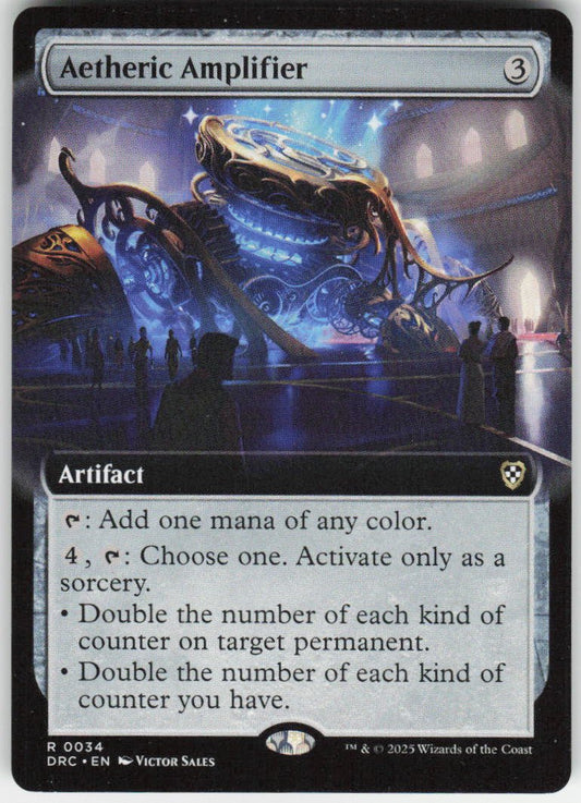 Aetheric Amplifier (Extended Art) R Commander: Aetherdrift 34 NM